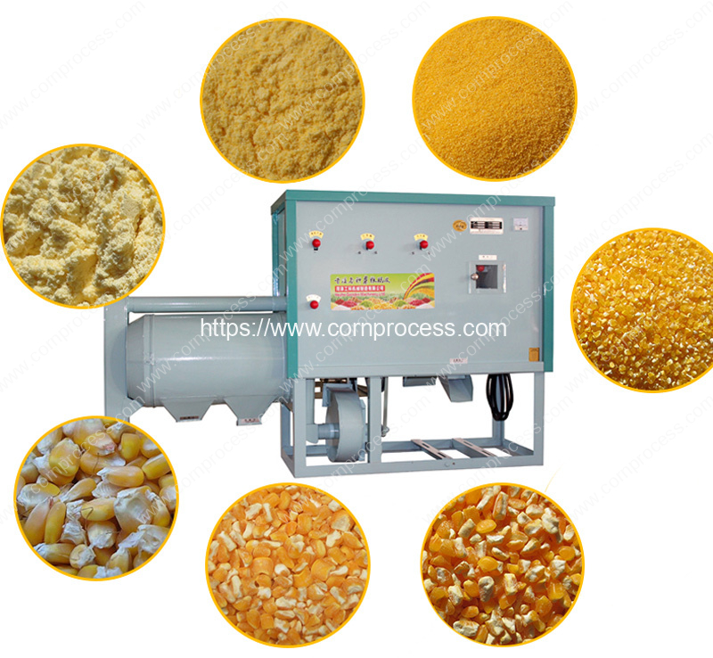 Automatic-500KGH-Corn-Grits-and-Corn-Flour-Grinder-Machine