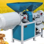 Small Corn Peeling and Grits Grinding Machine
