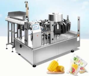 Automatic Bag Feeding Corn Vacuum Packing Machine