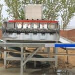 Rubber Roller Type Fresh Sweet Corn Dehusking Machine
