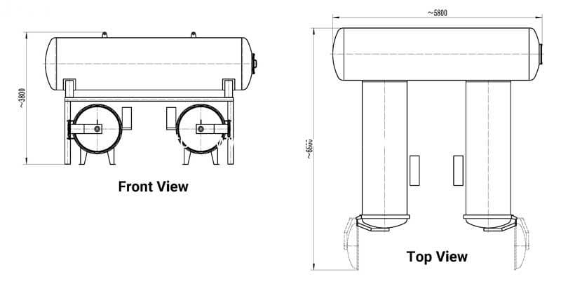 Vacuum-Packed-Sweet-Corn-Cooking-Sterlizer-Autoclave-Machine-Drawing