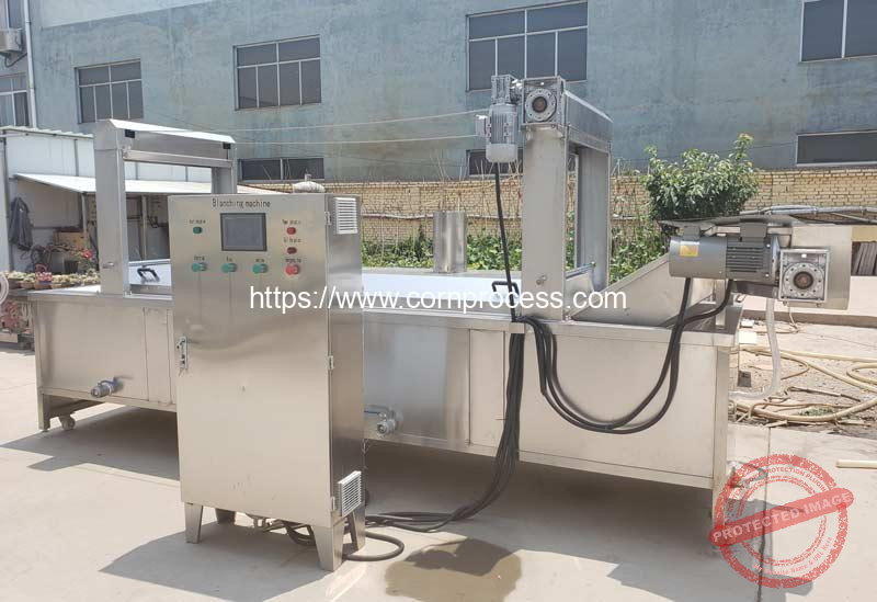 Automatic Sweet Corn Cob Blanching Machine - Corn Flake Machine, Puffed ...