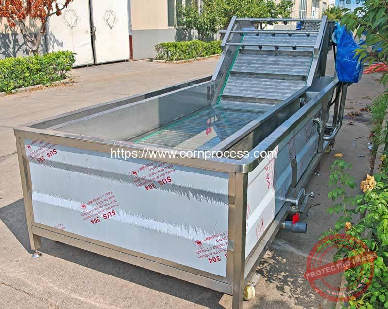 Vacuum Packed Sweet Corn Cob Production Line - Corn Flake Machine ...
