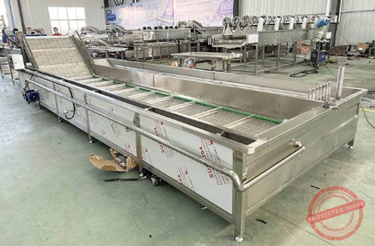 Automatic Corn Kernel Ice Water Washing Cooling Machine - Corn Flake ...
