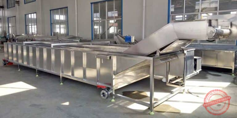 Automatic Corn Kernel Ice Water Washing Cooling Machine - Corn Flake ...