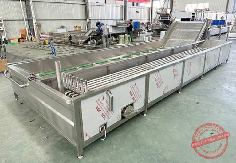 Automatic Corn Kernel Ice Water Washing Cooling Machine - Corn Flake ...