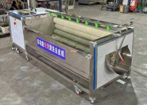 Brush Roller Type Sweet Corn Cob Short Silk Washing Cleaning Machine Brush Roller Type Sweet Corn Cob Short Silk Washing Cleaning Machine