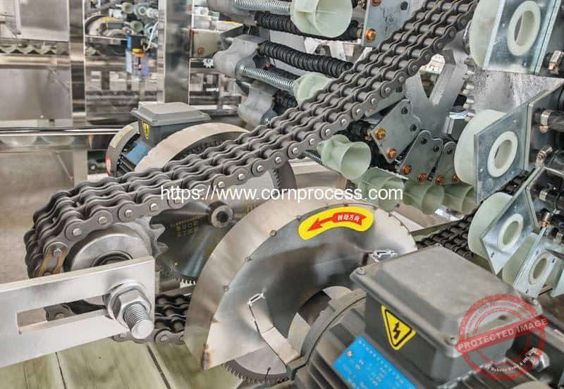 Automatic-Sweet-Corn-Air-Blow-Husker-Machine-Corn-Press-Chain-Structure