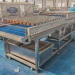 Automatic Brush Roller Feeding Corn Silk Cleaning Removing Machine