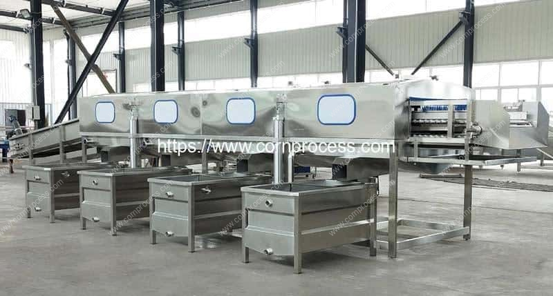 Circulation-Water-Tank-Outside-Design-Sweet-Corn-Silk-High-Pressure-Water-Spray-Washing-Machine