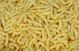 Automatic-Corn-Puff-Snack-Extruder-Making-Machine-Extruding-Final-Product