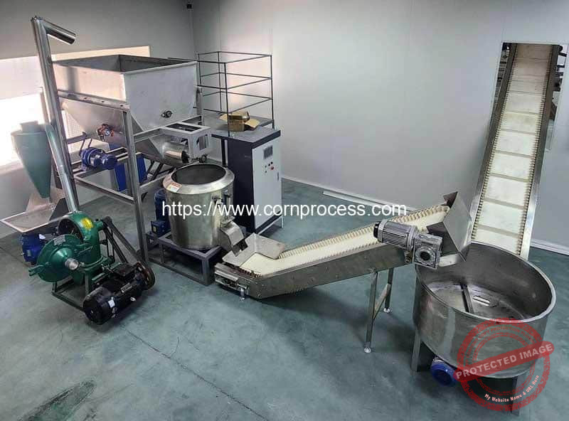 Full-Automatic-Corn-Pasta-Noodle-Production-Line