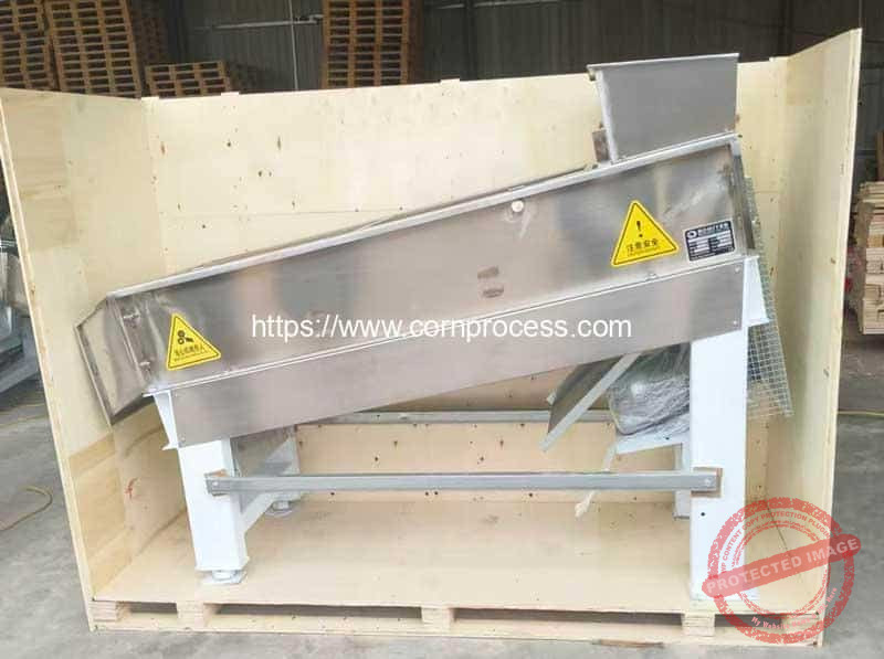 Automatic-Mini-Rubber-Roller-Corn-Husker-Machine-Delivery-Package-for-Spain-Customer