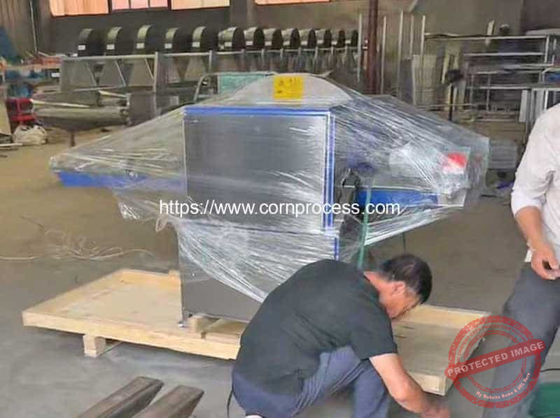 Automatic-Sweet-Corn-Half-Dividing-Cutting-Machine-Delivery-Package